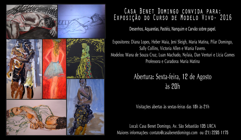 Convite Exposição Modelo 